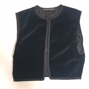 Jacques Molko Paris Black Velvet Bolero